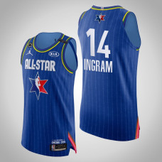 Pelicans Brandon Ingram #14 Game Authentic Blue 2020 All-Star Jersey