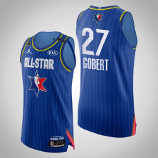 Jazz Rudy Gobert #27 Game Authentic Blue 2020 All-Star Jersey
