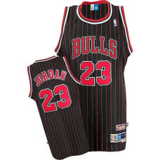 Youth Michael Jordan Swingman Throwback Chicago Bulls Jersey #23 Black Red