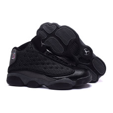 2015 Air Jordan 13 (XIII) Custom All Black Shoes