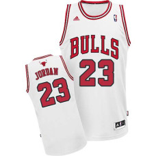 Michael Jordan Swingman Kid's NBA Chicago Bulls Jersey #23 White Alternate