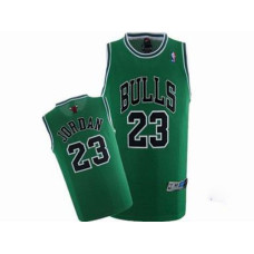 Michael Jordan Swingman Throwback Men's NBA Chicago Bulls Jersey #23 Green
