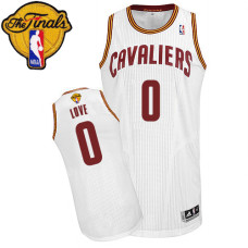 Kevin Love Authentic White 2016 The Finals Cleveland Cavaliers #0 Home Jersey