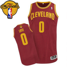 Kevin Love Authentic Wine Red 2016 The Finals Cleveland Cavaliers #0 Road Jersey
