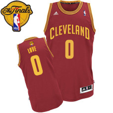 Kevin Love Swingman Wine Red 2016 The Finals Cleveland Cavaliers #0 Road Jersey