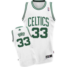 Larry Bird Swingman White Boston Celtics #33 Home Jersey
