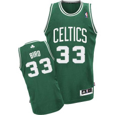 Larry Bird Swingman Green Boston Celtics #33 Road Jersey