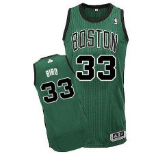 Larry Bird Authentic Green Boston Celtics #33 Alternate Jersey