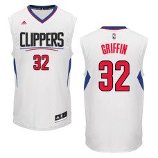 Blake GriffAuthentic White Los Angeles Clippers #32 Home Jersey