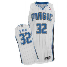 Shaquille O'Neal Authentic White Orlando Magic #32 Home Jersey