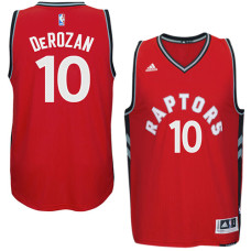 DeMar DeRozan Authentic Red Toronto Raptors #10 Jersey
