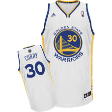 Stephen Curry Swingman White Golden State Warriors #30 Home Jersey